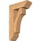 Ekena Millwork Westlake Slat Smooth Bracket w/ Offset Brace, Western Red Cedar, 7 1/2"W x 22"D x 34"H BKT0806X22X34WTL06SWR - alternate 1